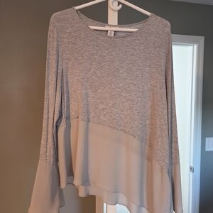 Gray Women's Top